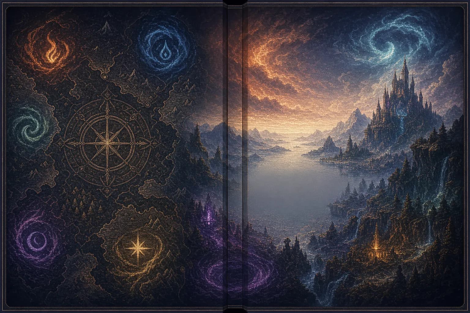 Element Lords · أسياد العناصر: in-game scene