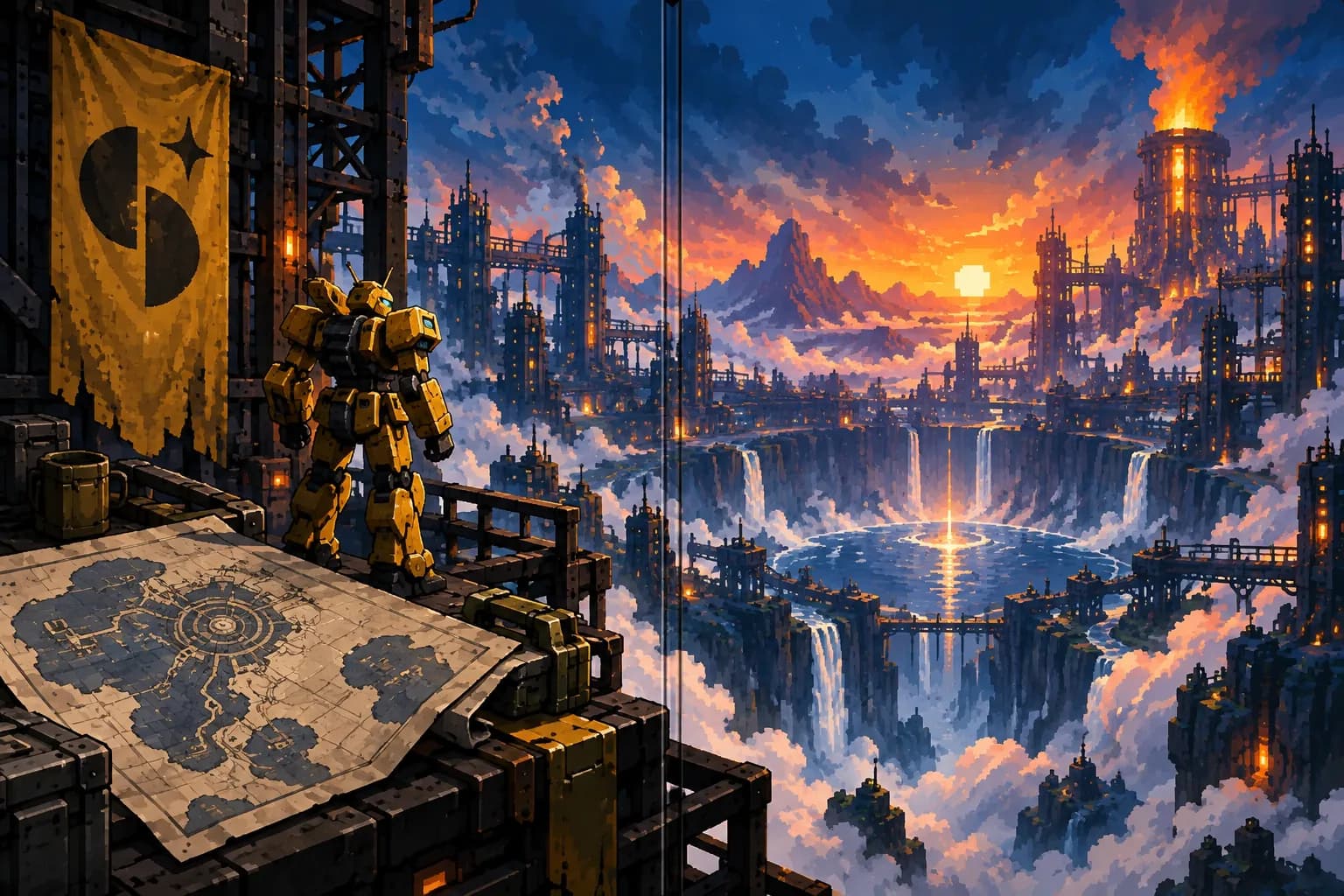 Vector Zero: in-game scene