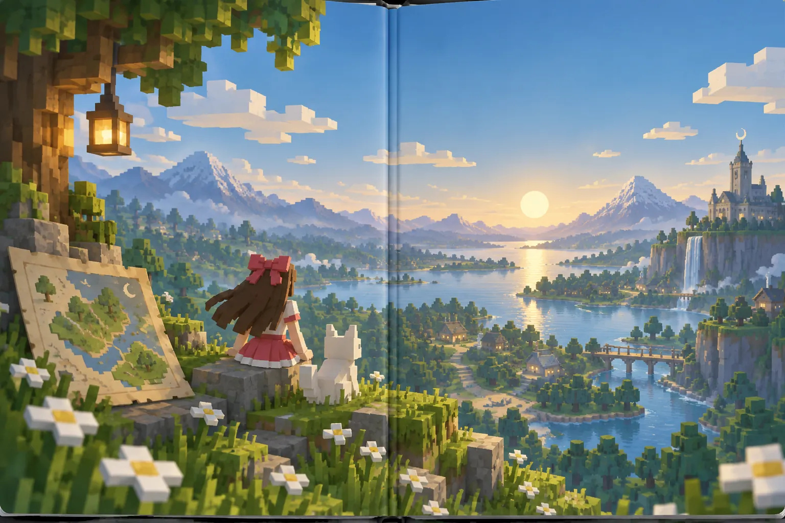 Moonlit Ink: in-game scene