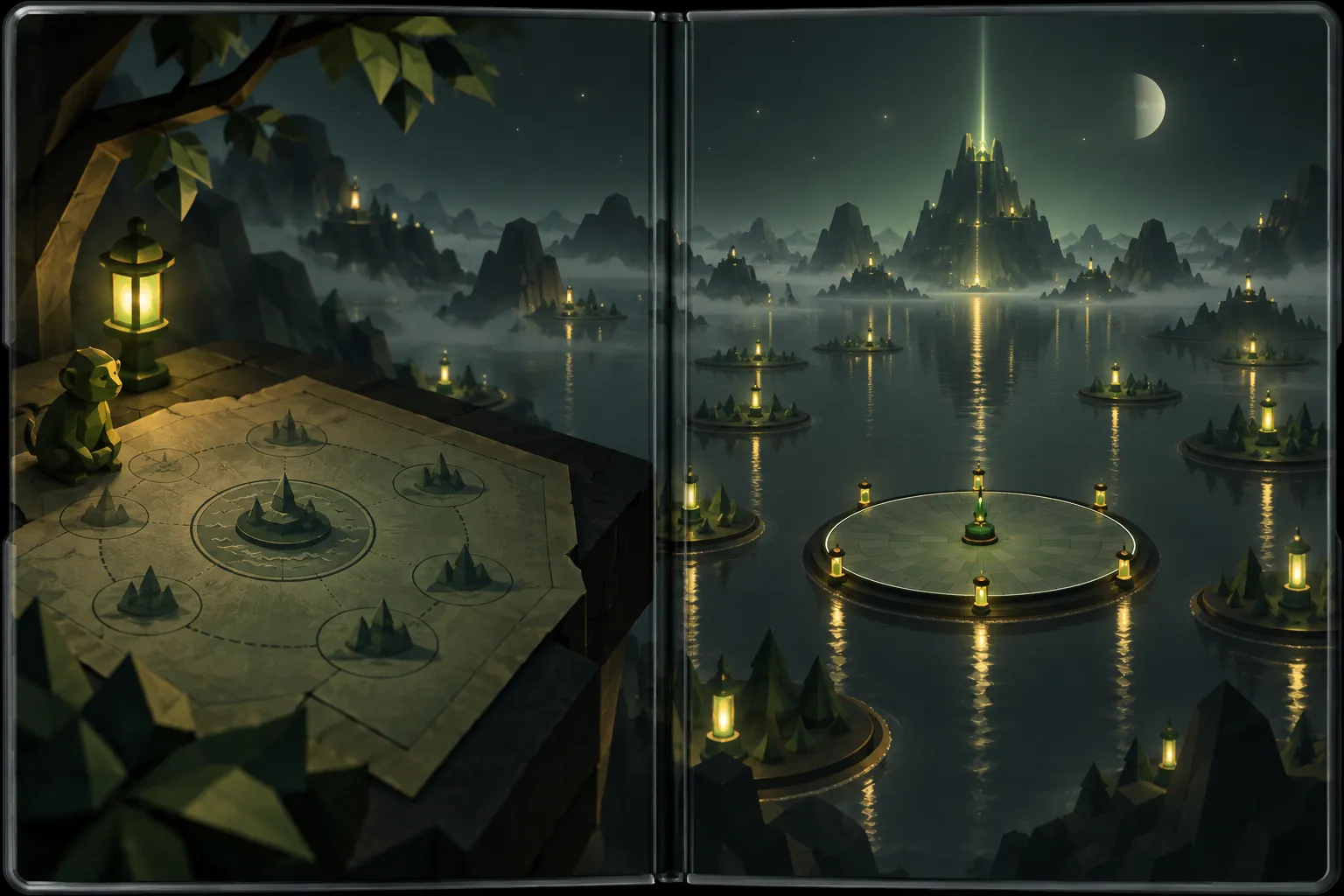 Monkey Mind: Hold the Center: in-game scene