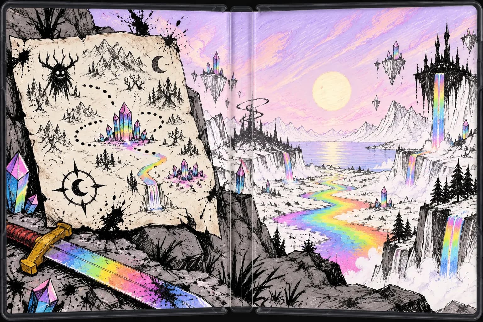 INKBLADE: in-game scene