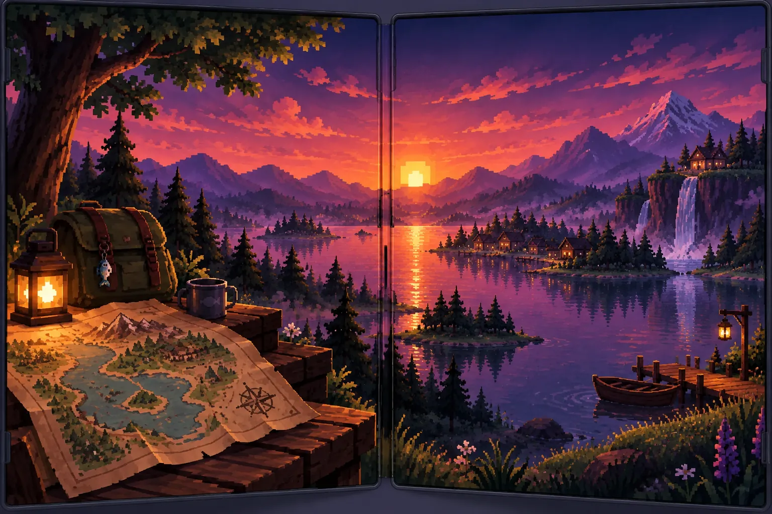 Quiet Waters: in-game scene