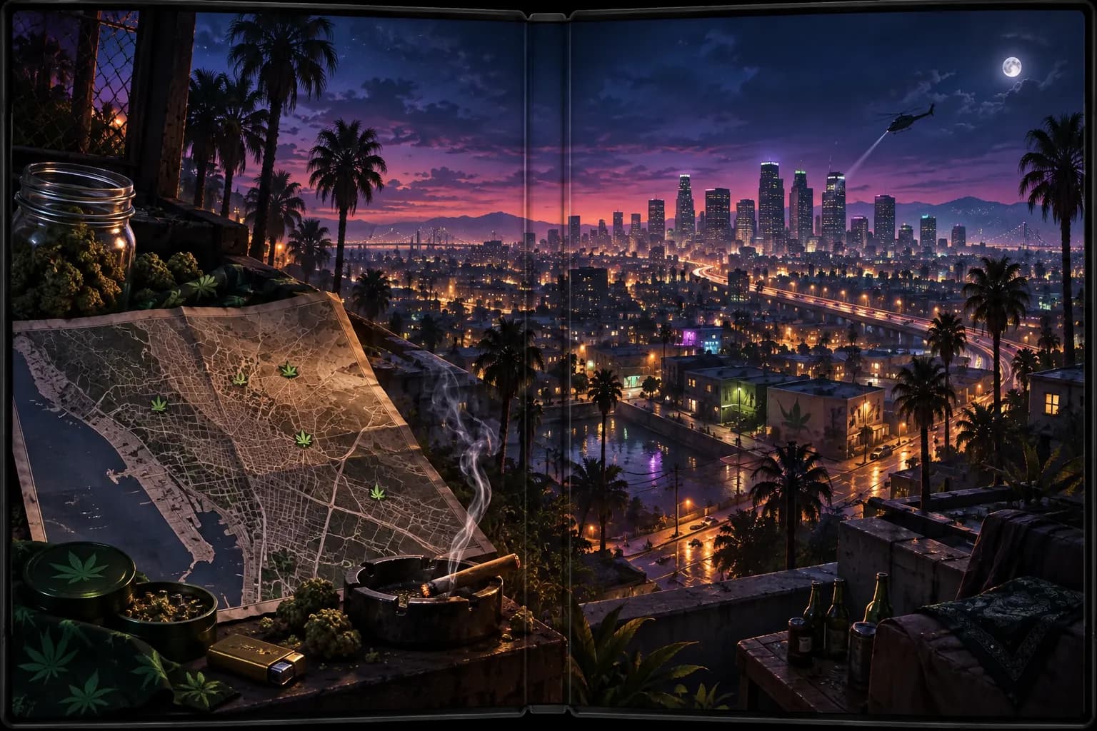 THC Da Streets: in-game scene