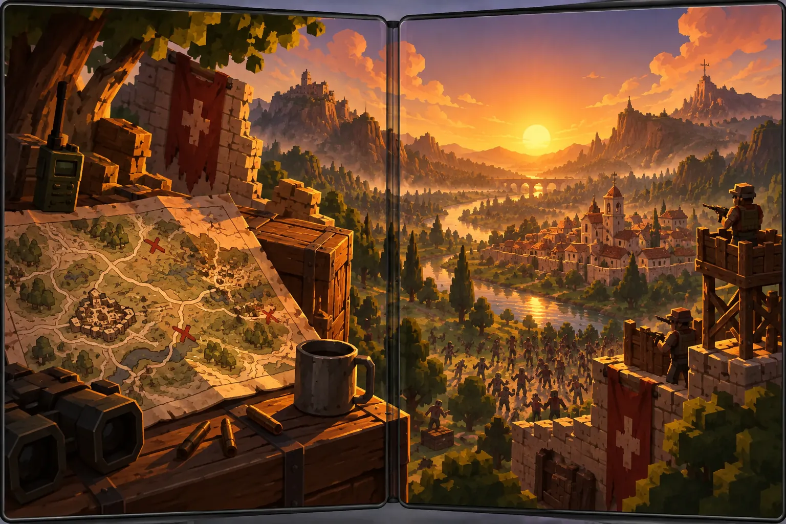 Fortify Z: in-game scene