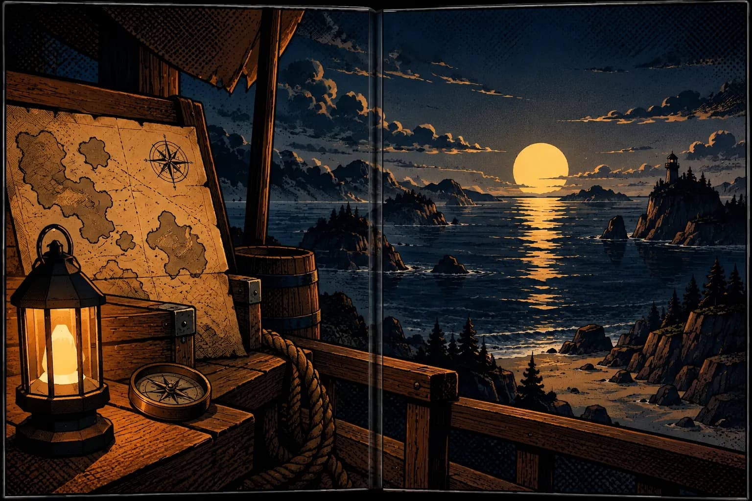 The Last Dry Place: in-game scene