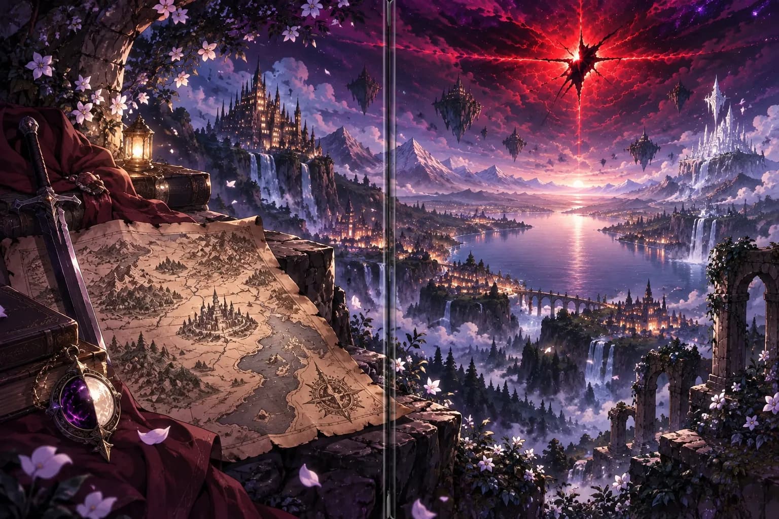 Light & Dark: in-game scene