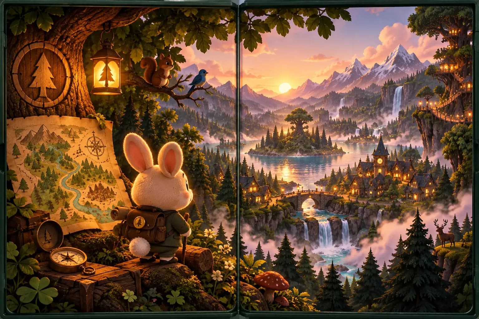 The Forest for the Trees: in-game scene