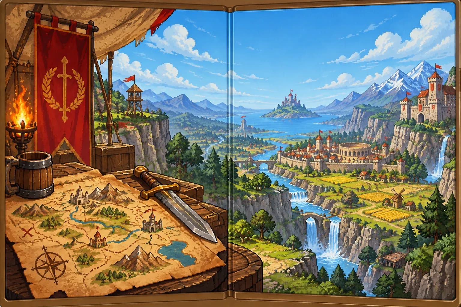 Warlings: in-game scene