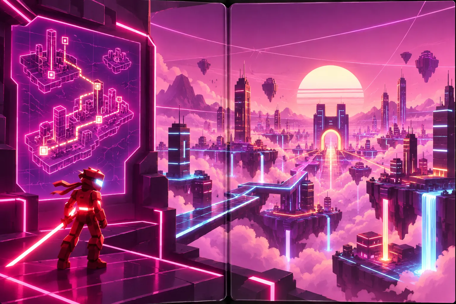 Navi Ninja: in-game scene