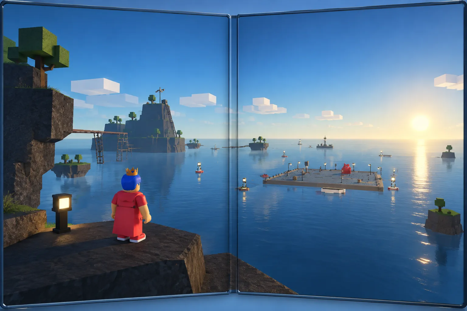 Mg roblox: in-game scene