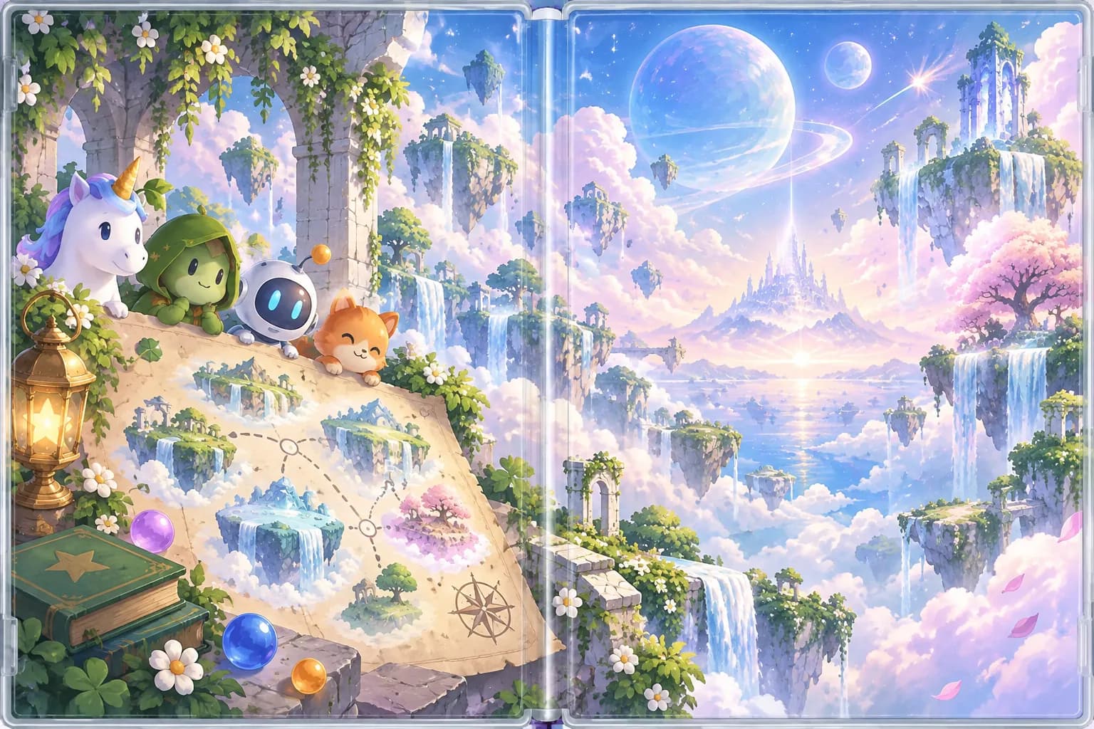 Dream Peggle: in-game scene