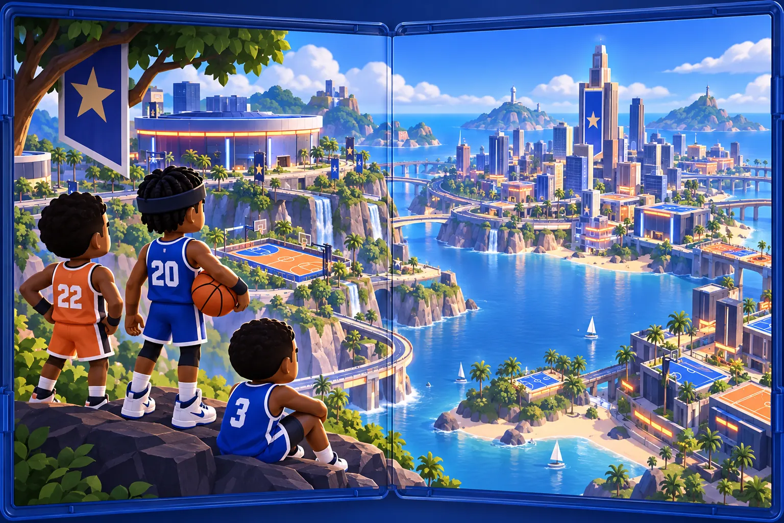 JAM CITY: in-game scene