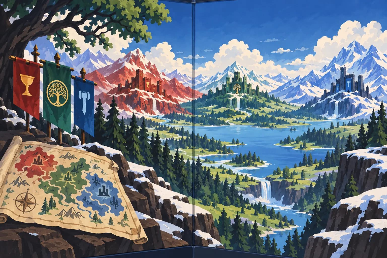 Triarch: in-game scene