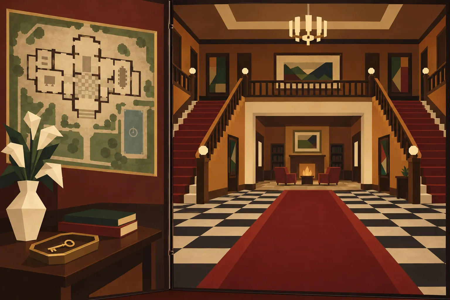 Murder: in-game scene