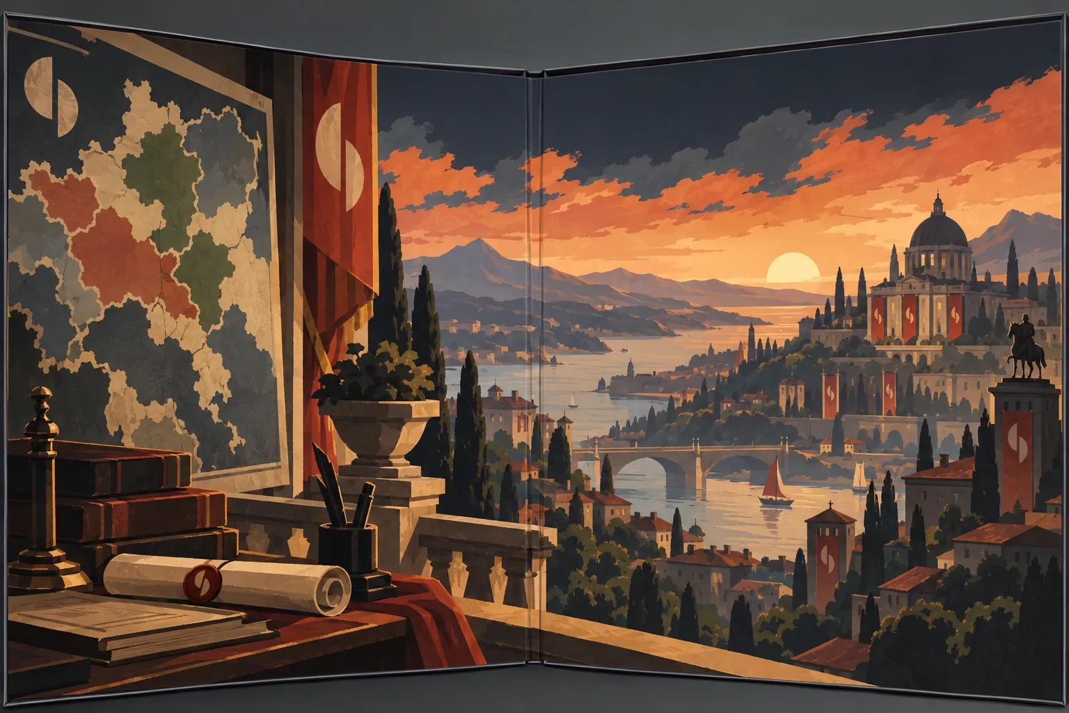 The Fragile Republic: in-game scene