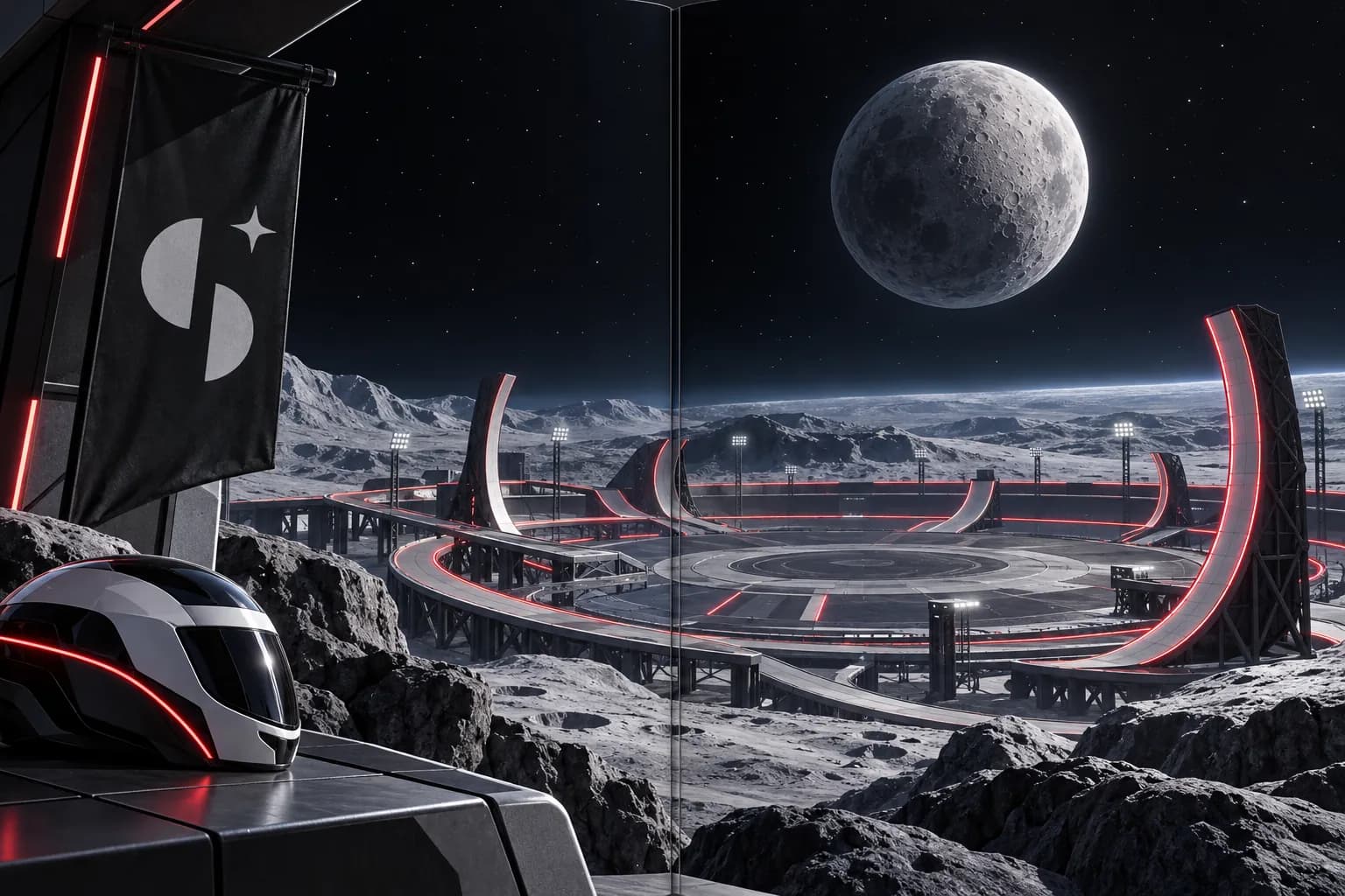 Roadster Arena: in-game scene