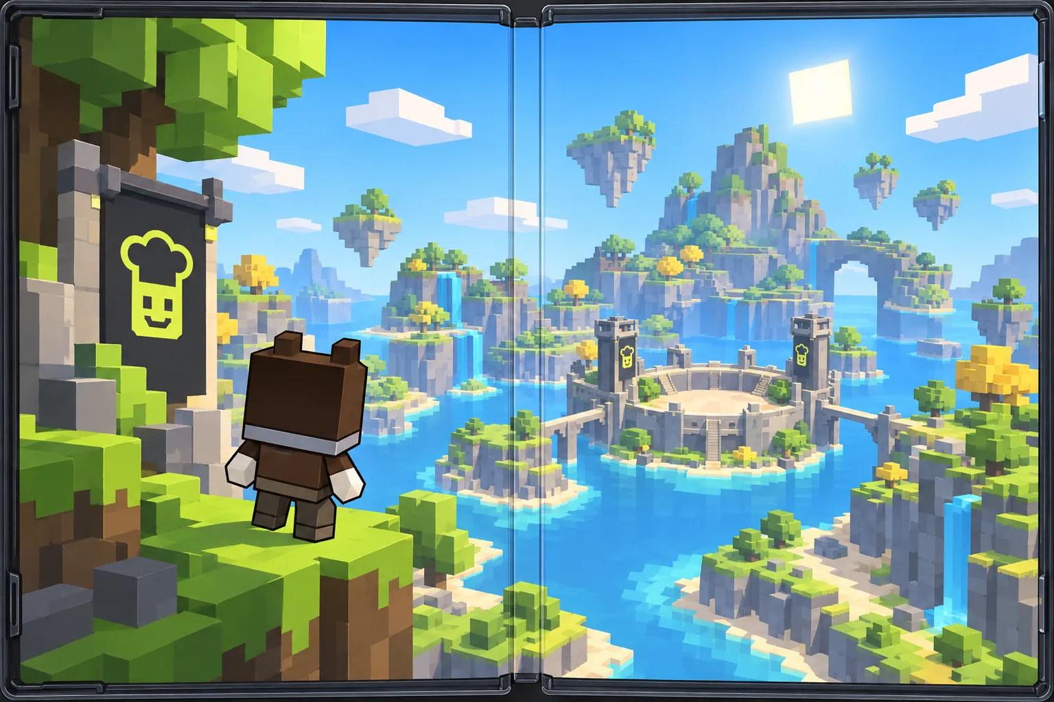 Vibers Arena: in-game scene