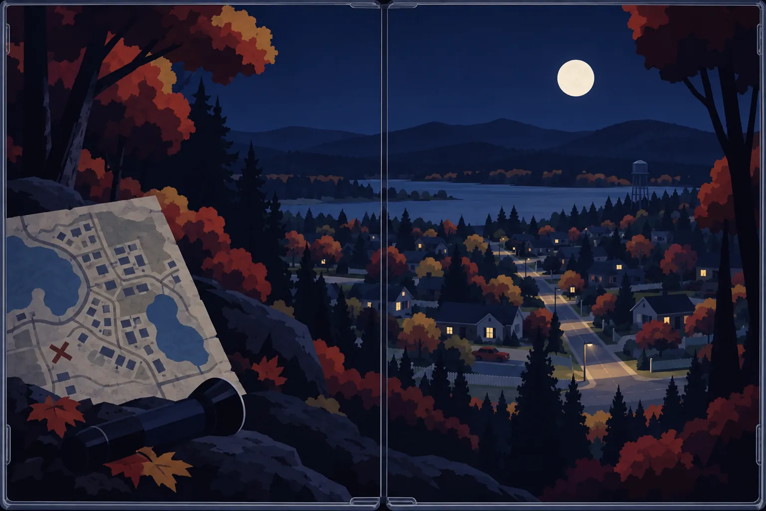 Ночь Маньяка: in-game scene