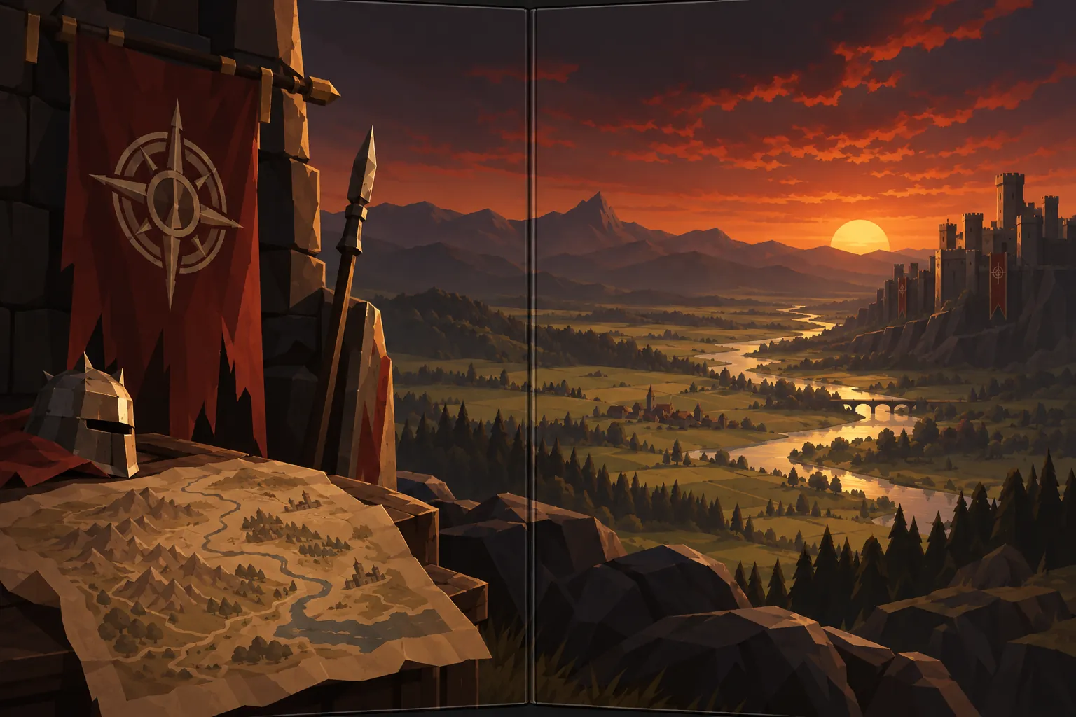 Warfield Grudge: in-game scene