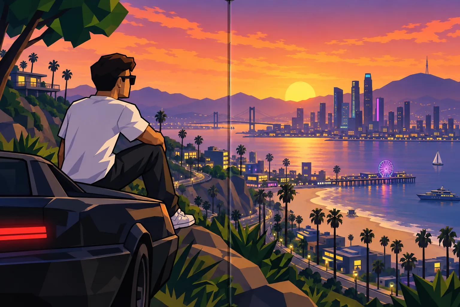 Motopcksick RP: in-game scene