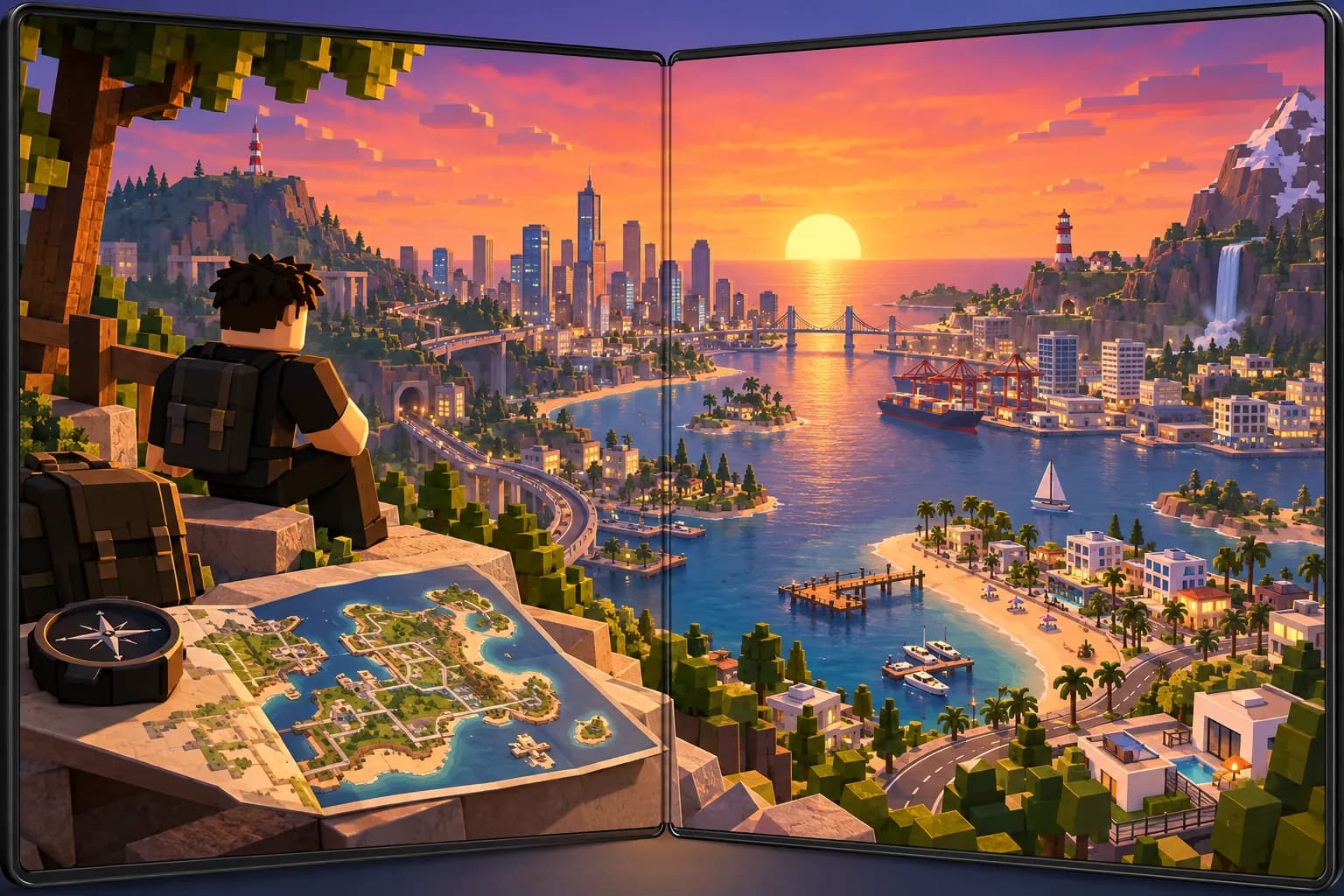 WORLDCITY: in-game scene