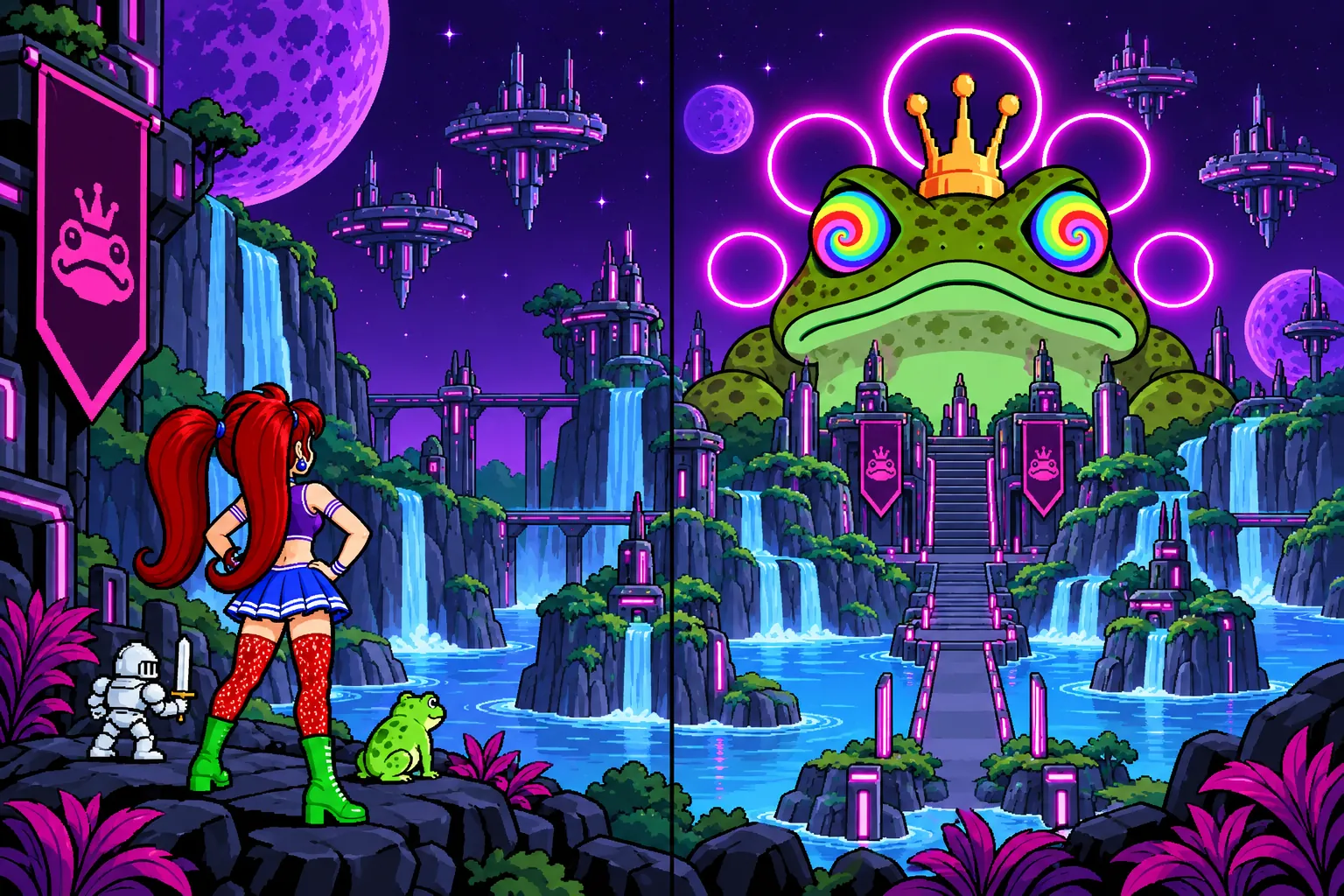 Hypno Toad Simulation: in-game scene