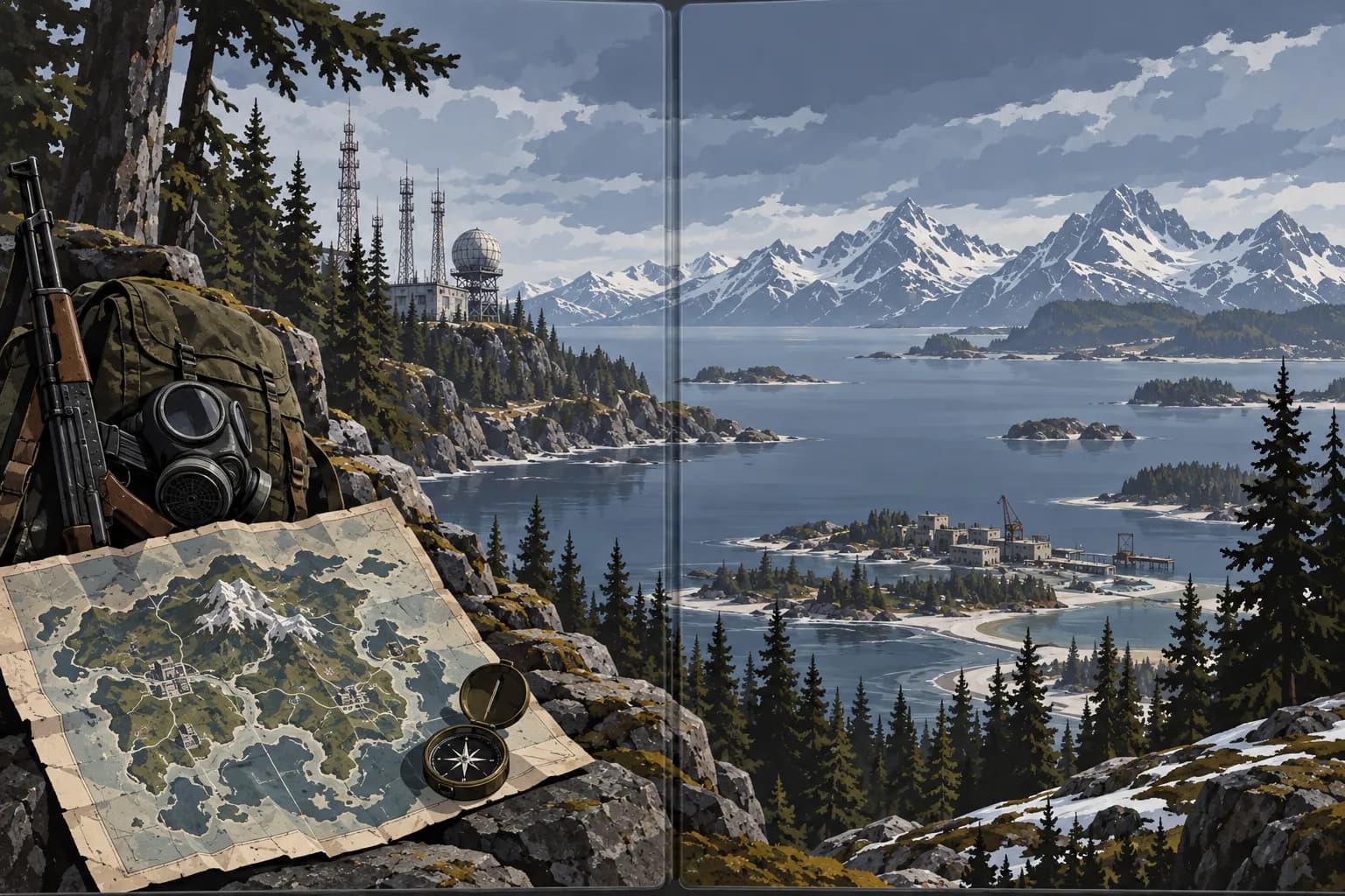 Oxum Island: in-game scene