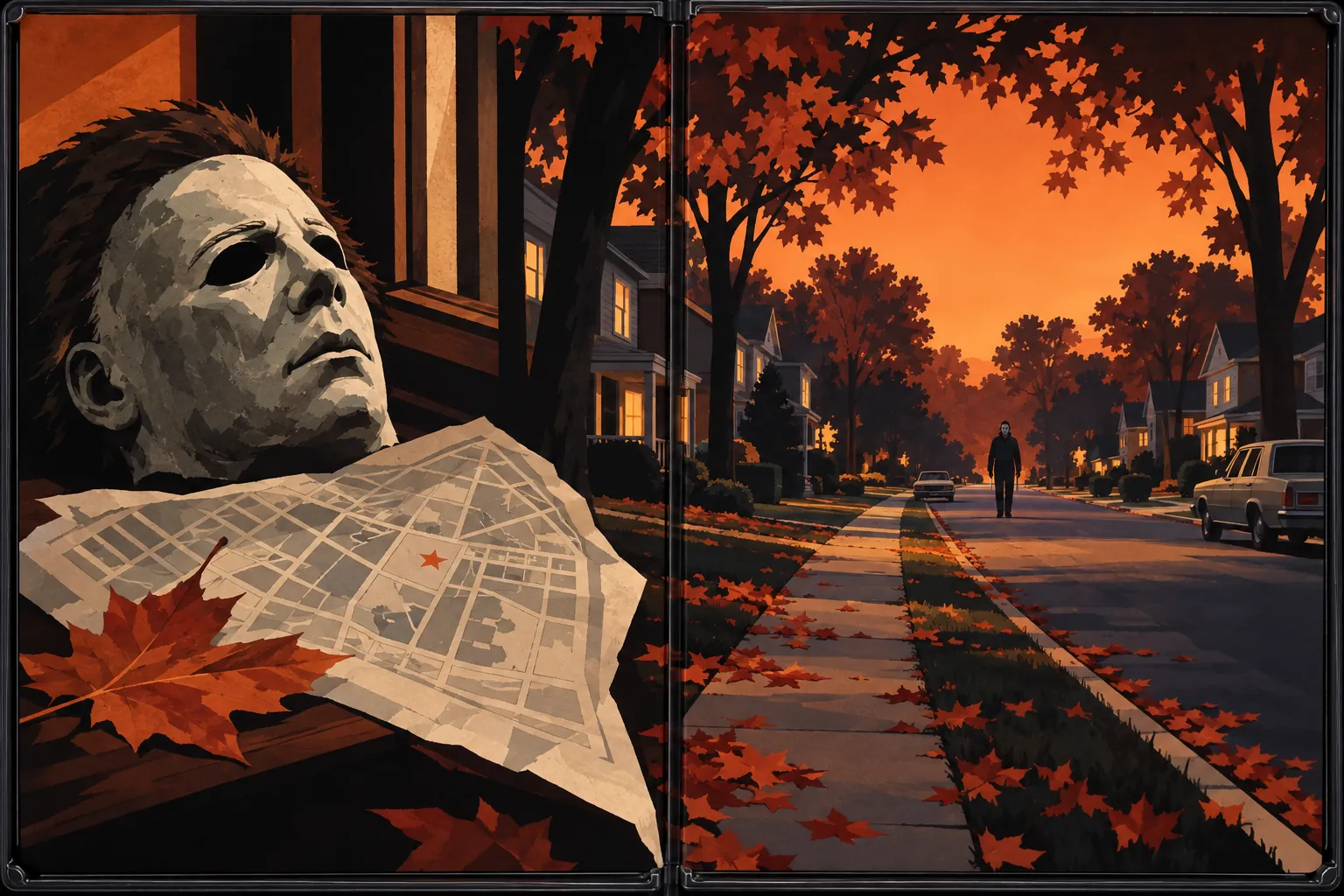 Halloween 1978: in-game scene