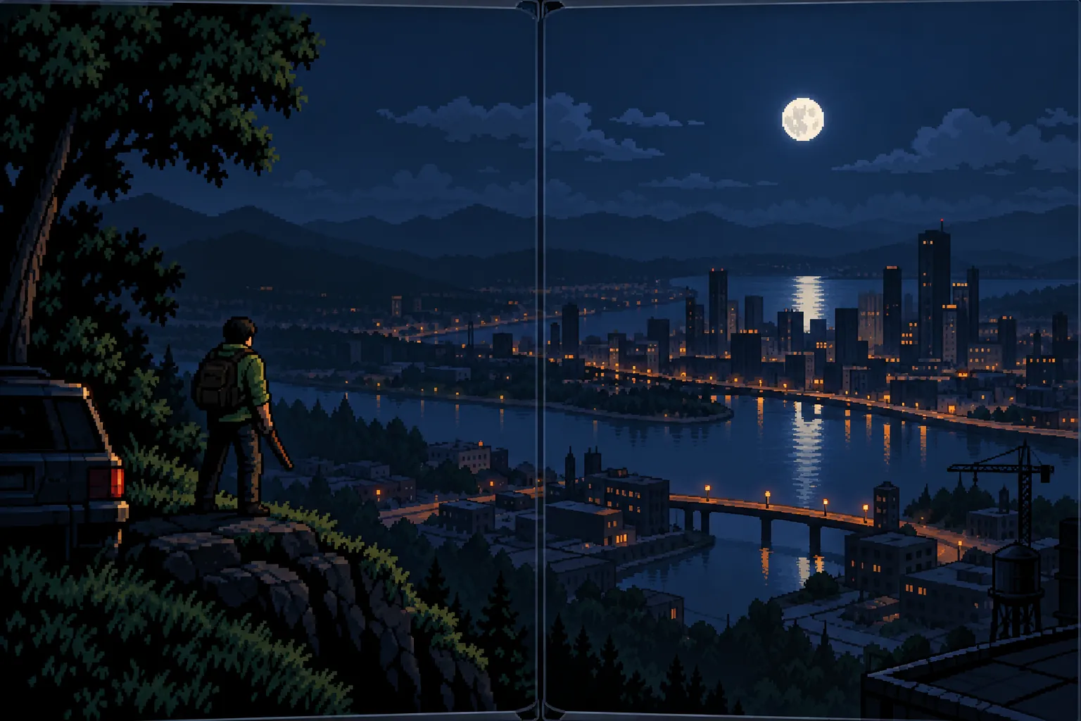 Last Night: in-game scene