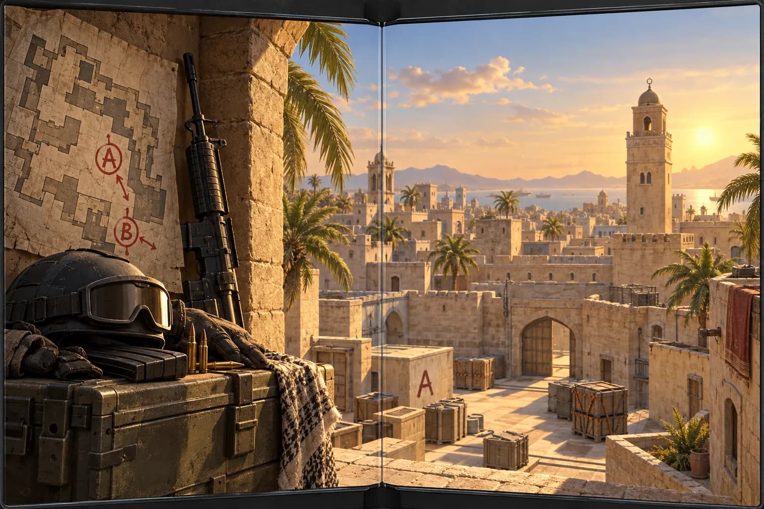 Counter Strike 2: in-game scene