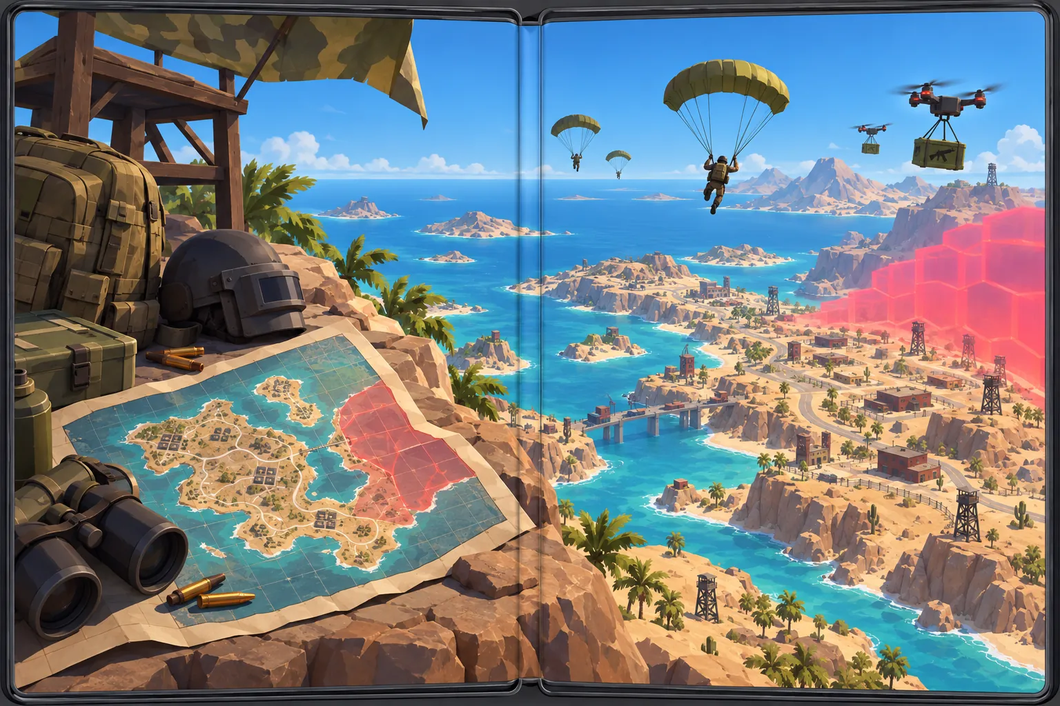 Запретная зона: in-game scene