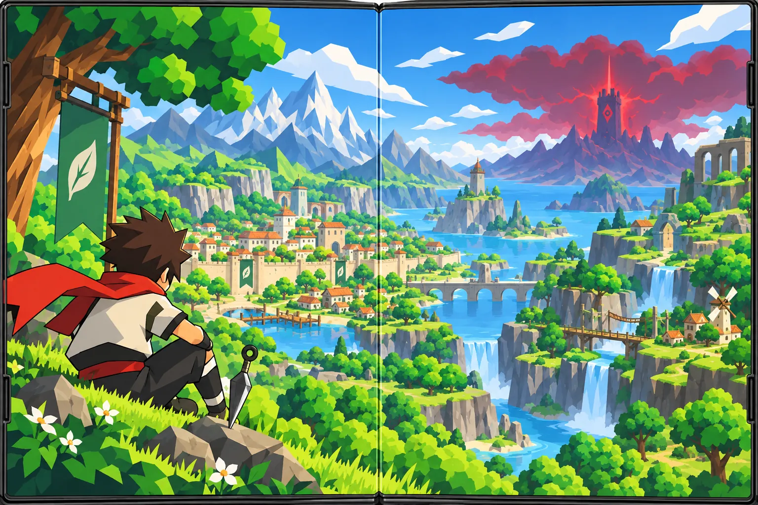 Leggenda della Foglia: in-game scene