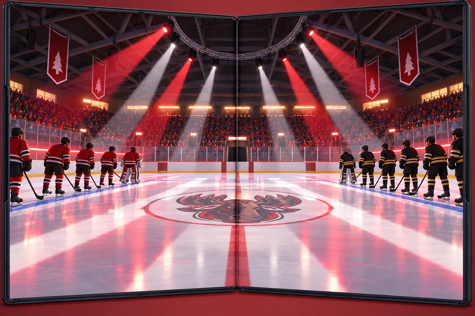 Hockey Manager 2027: in-game scene