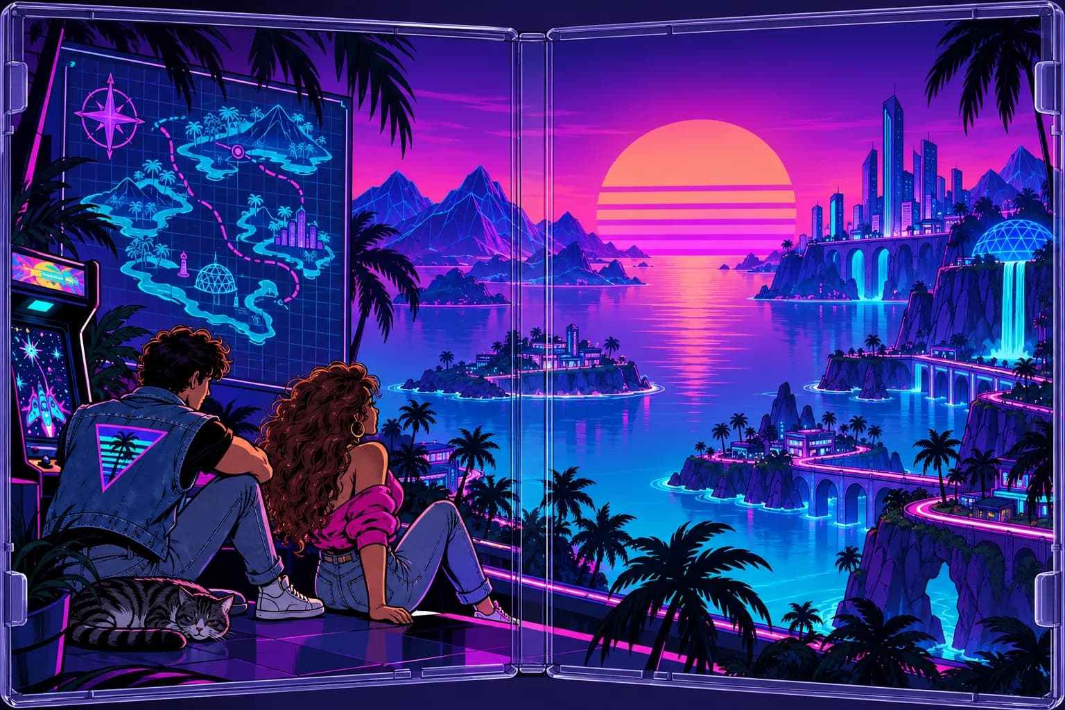RETROARCADE.WIN: in-game scene