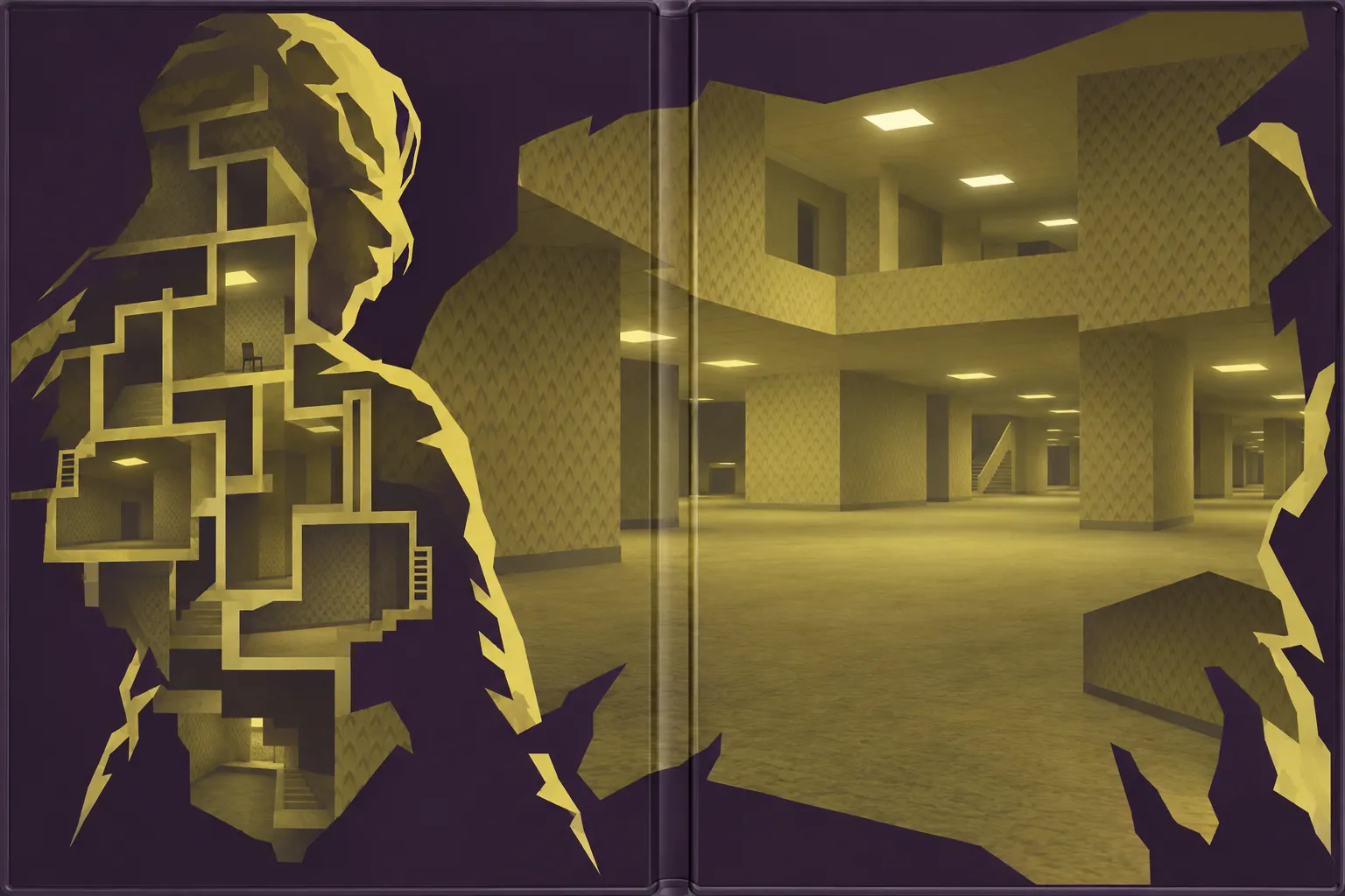 The Backrooms: in-game scene