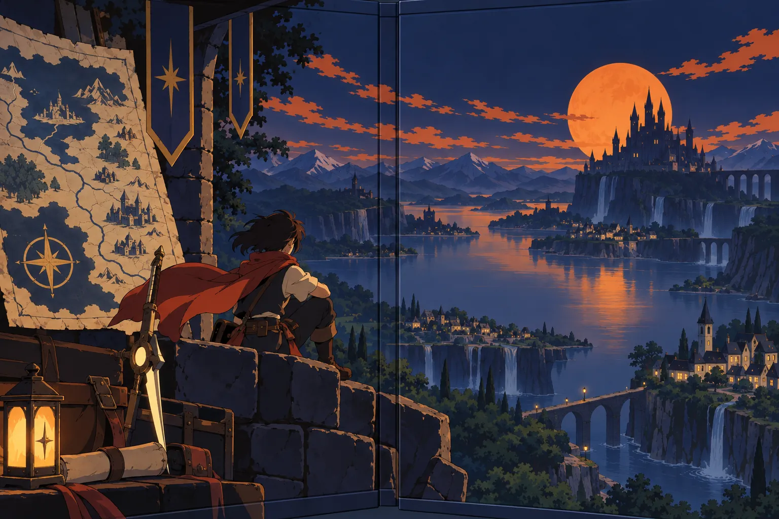 Lumen & Ash: in-game scene