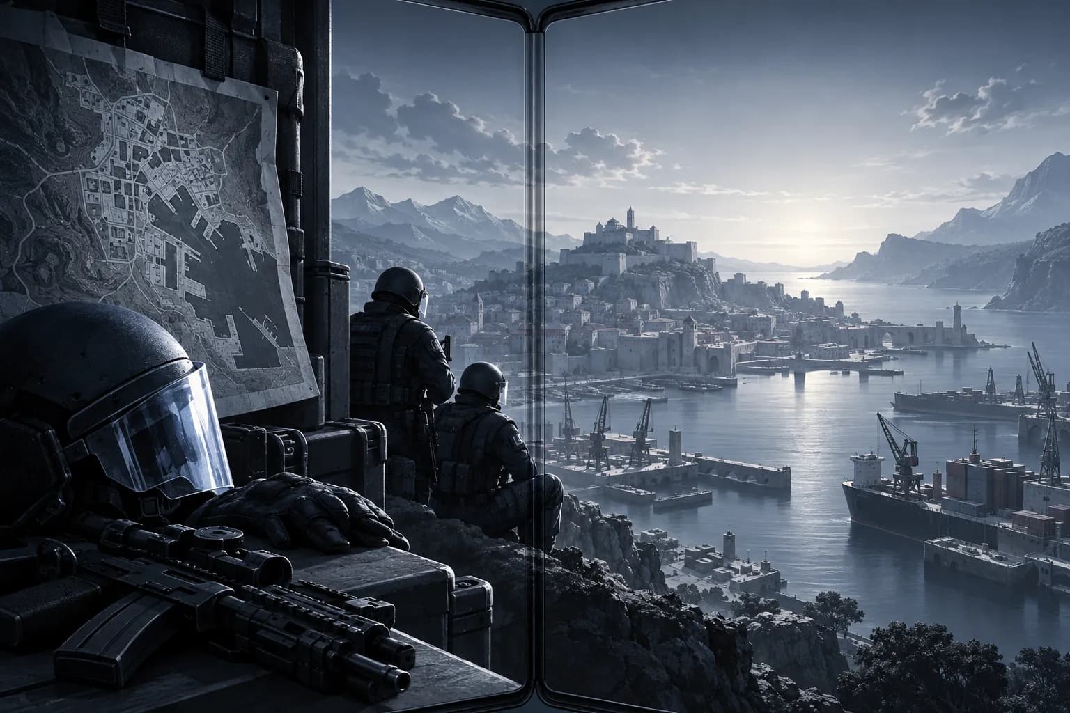 Counter-Spawn: Global Offensive: in-game scene