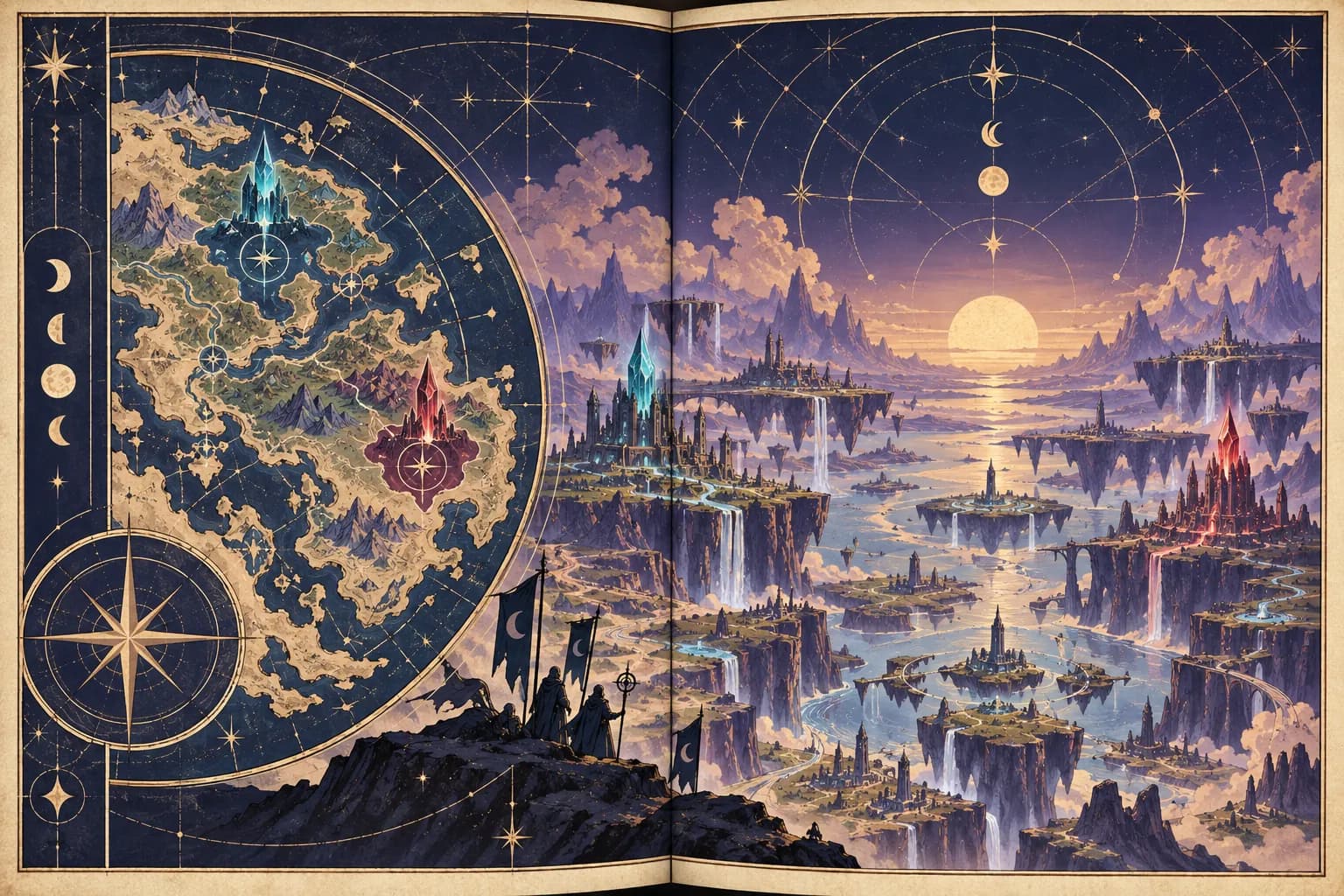 Flux Formulae: in-game scene