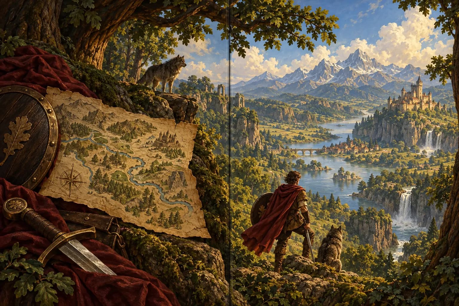 Knotty Forest: in-game scene