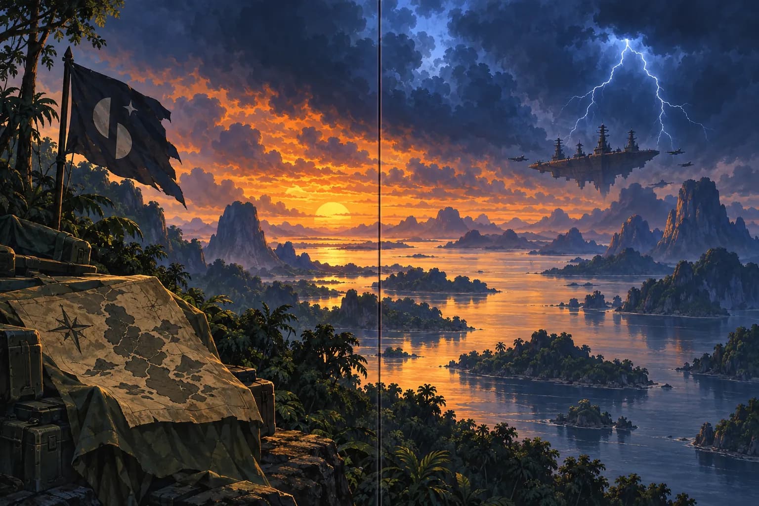 StormWing: in-game scene