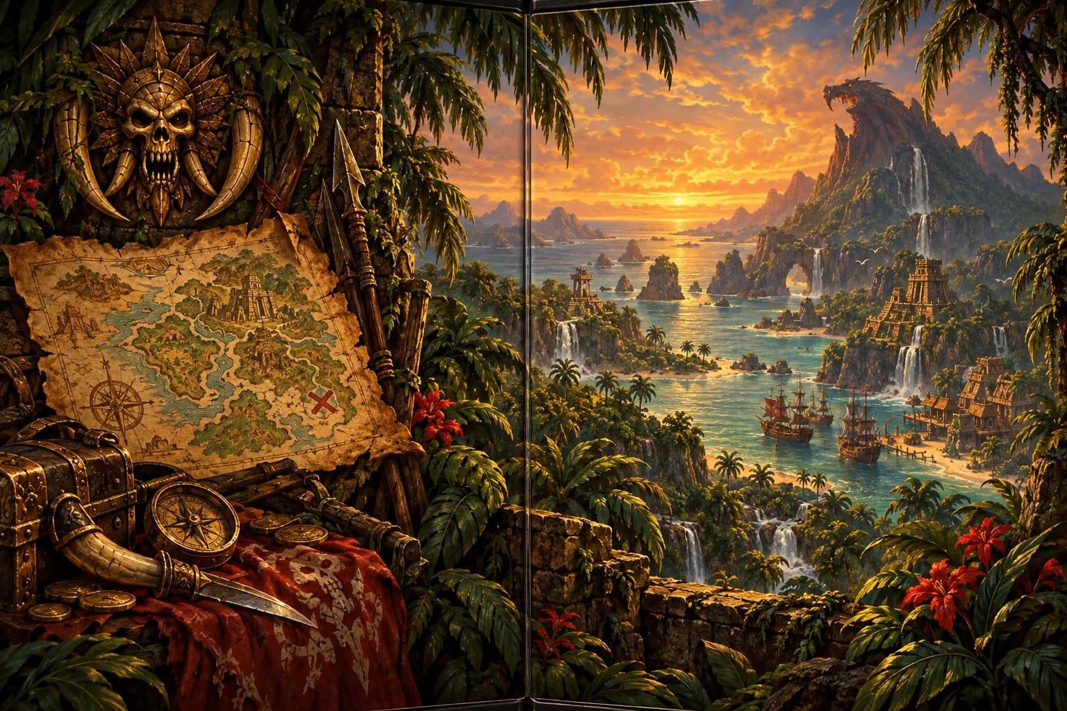 Escape from Stranglethorn: in-game scene