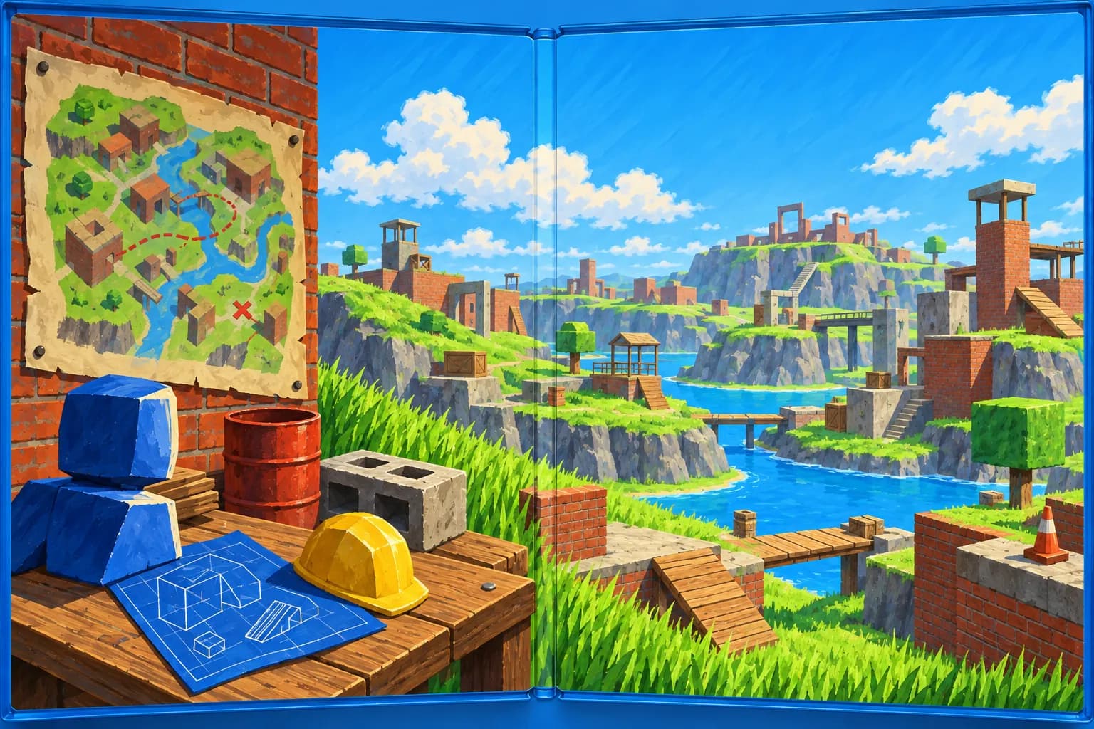 Wyd's Playground: in-game scene