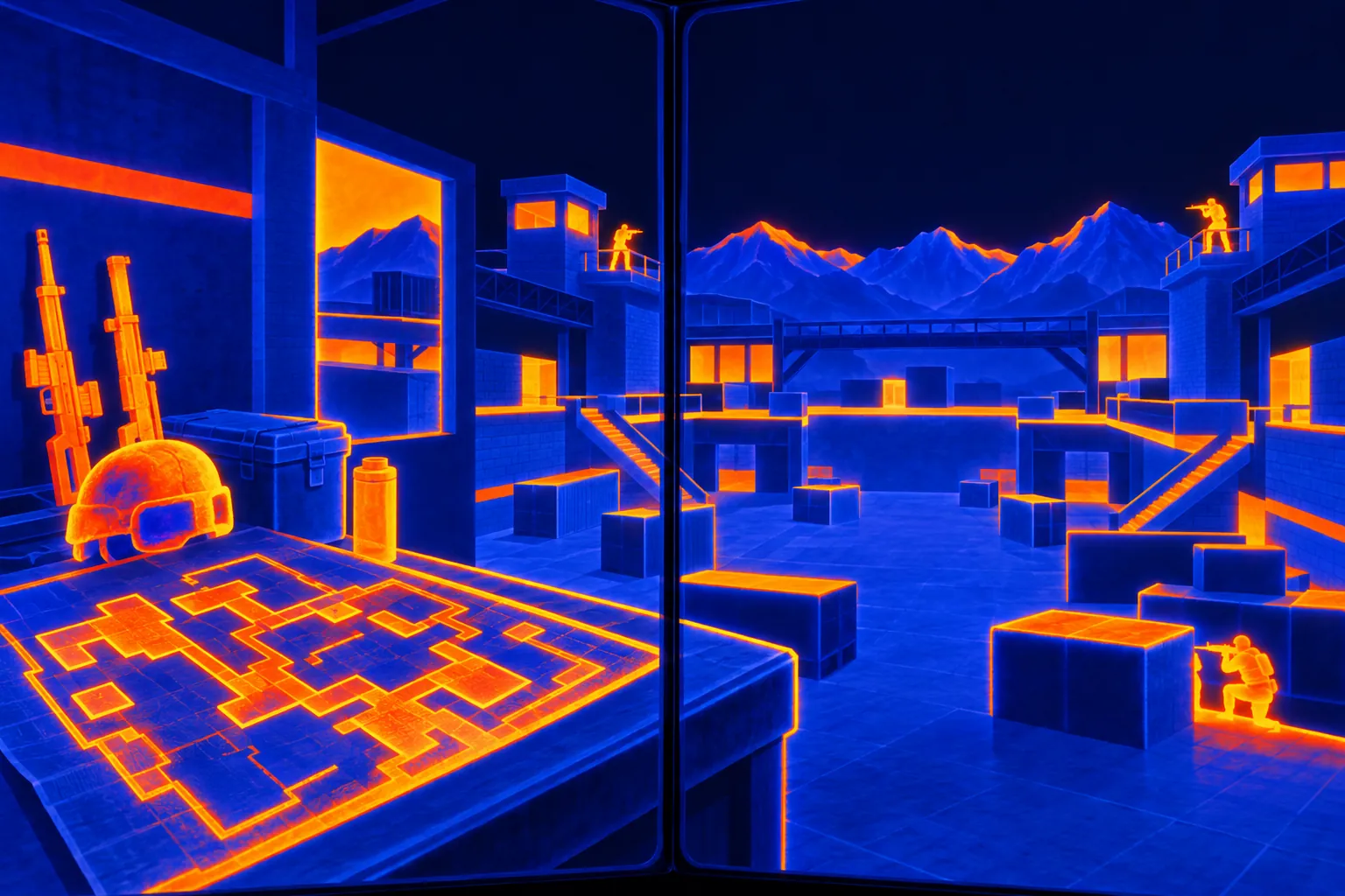 Randomizer LAN: in-game scene