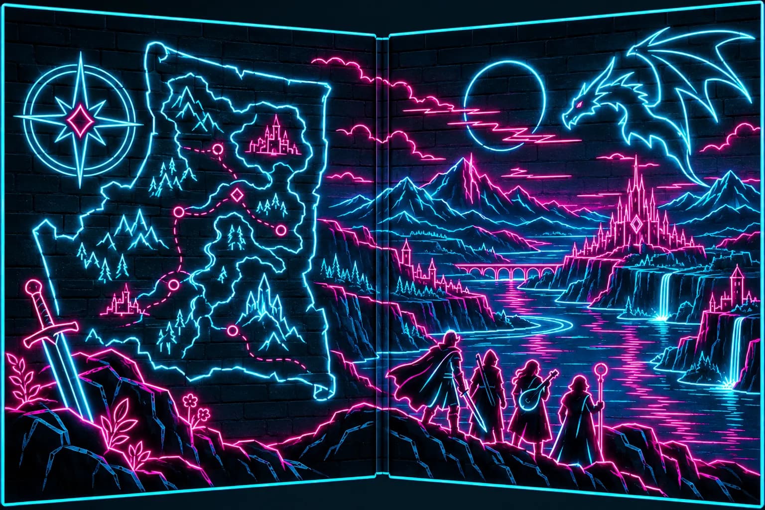 Dragon Kin Reborn: in-game scene