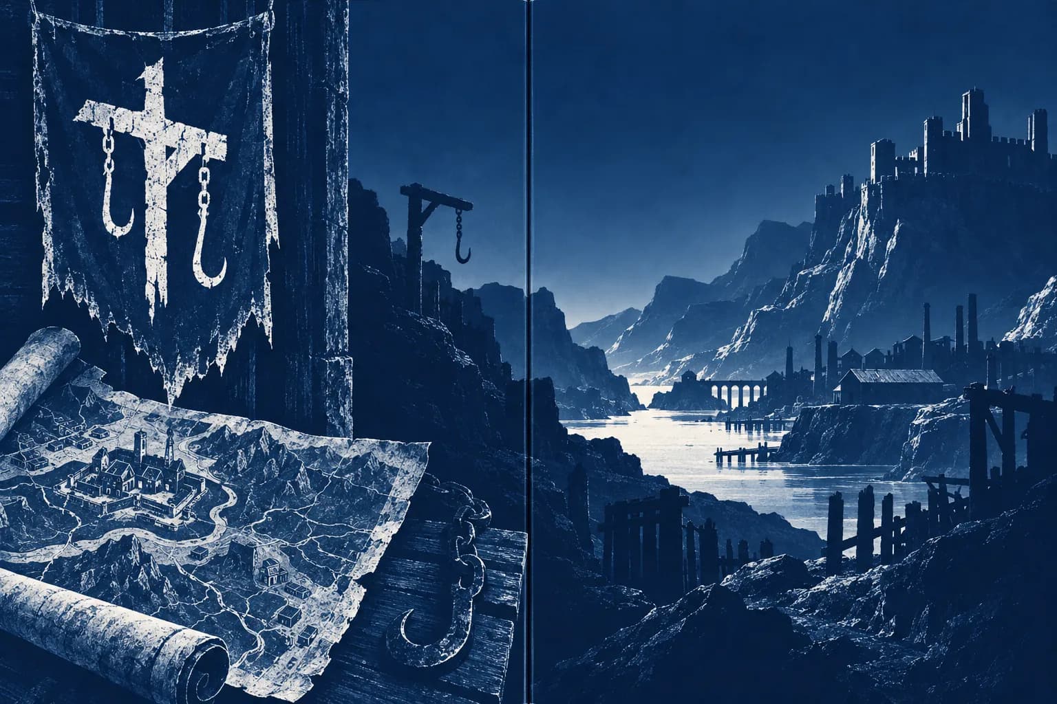 The Butcher's Yard: in-game scene