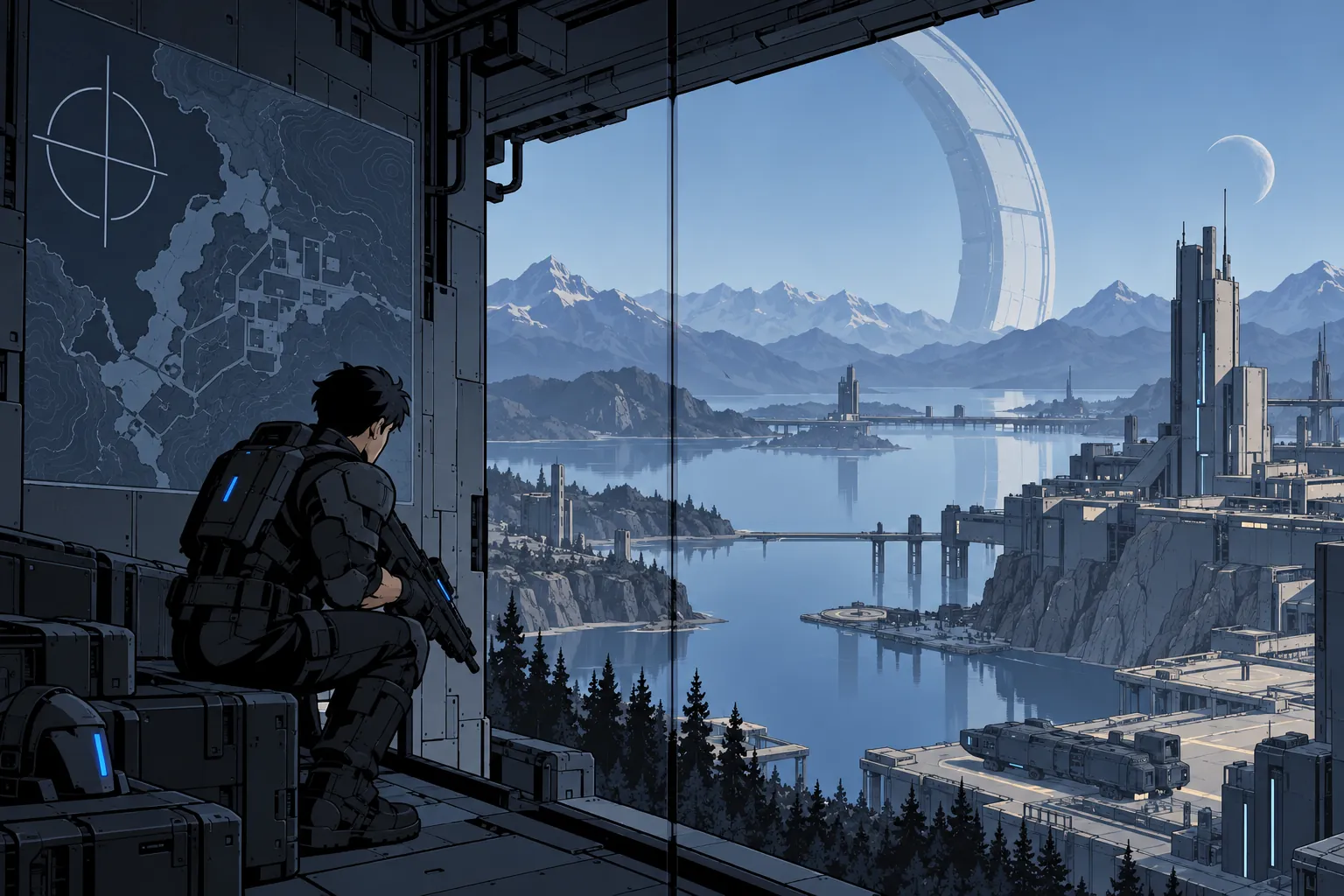 Sektor Null: in-game scene
