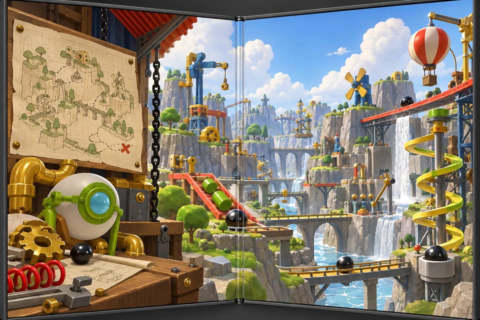 The Thingamajig Engine: in-game scene