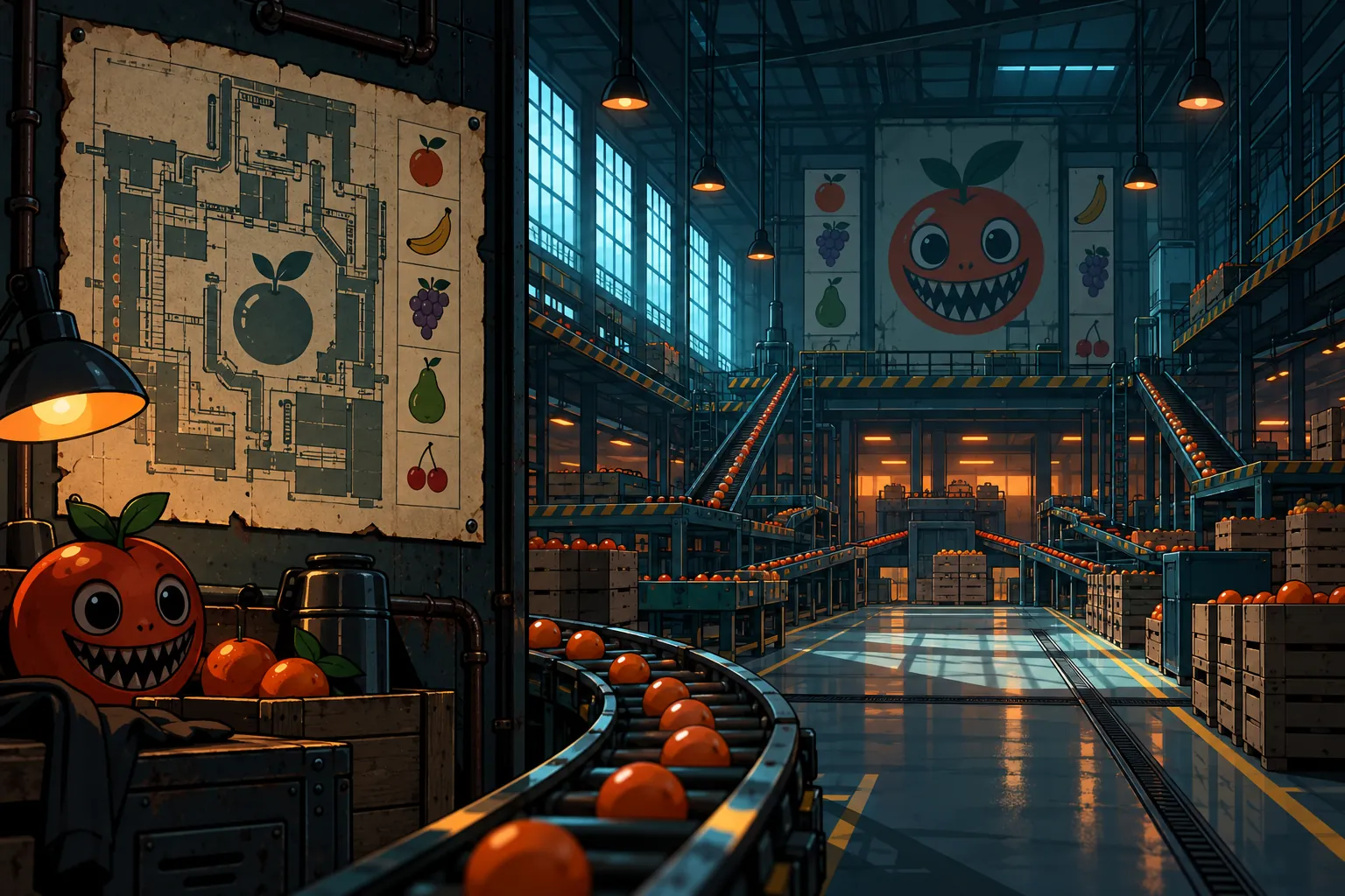 FD: Fruit Department: in-game scene