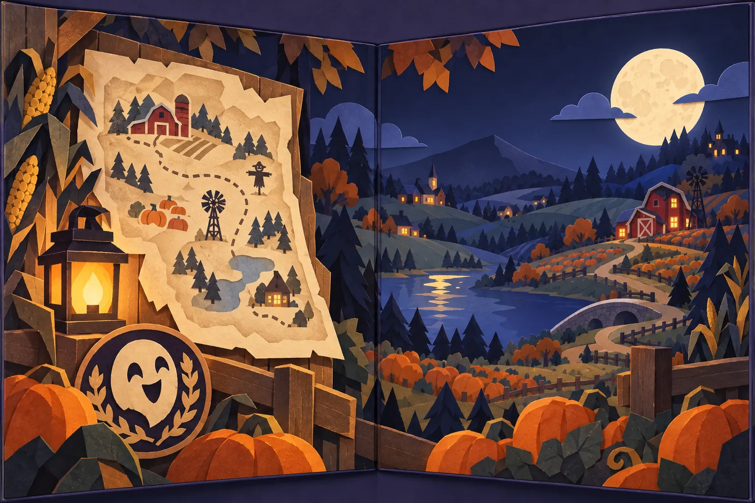 Spookums Farm: in-game scene