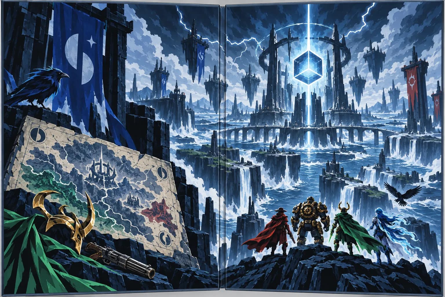 HEXCORE: in-game scene